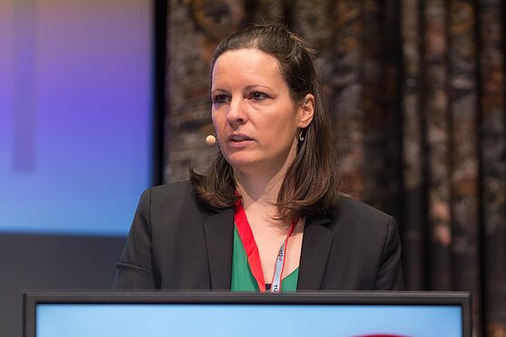 Den Anfang machte Frau Eva Gartner (ÖQMED) mit dem Vortrag "CIRSmedical - Melden ist Ehrensache"<br />