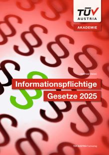 Cover Informationspflichtige Gesetze 2025