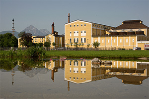 Außenansicht Stiegl Brauwelt